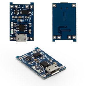 Контролер заряду Li ion акумулятора MP1405 03962A , вихід 1 A, Micro USB вхід 5V 