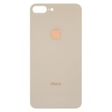 Задня панель корпуса для iPhone 8 Plus, золотиста, потрібно зняти скло камери, small hole