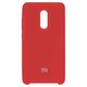 Чехол для Xiaomi Redmi Note 4X, красный, Original Soft Case, силикон, red (14)