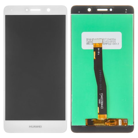 Дисплей для Huawei GR5 2017 , Honor 6X, Mate 9 Lite, білий, клас B, логотип Huawei, без рамки, High Copy, BL L23 BLN L21