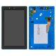 Дисплей для Lenovo Tab 3 TB3-710F Essential, синий, с рамкой