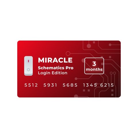 Miracle Schematics Pro Login Edition 3 місяці 