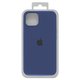 Чехол для Apple iPhone 13, синий, Original Soft Case, силикон, cosmos blue (46) full side