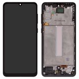 Дисплей для Samsung A336 Galaxy A33 5G, чорний, з рамкою, High Copy, (OLED), 6.36" LCD