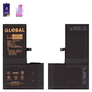 Акумулятор Mechanic для Apple iPhone X, Li Polymer, 3,82 B, 3050 мАг, збільшена ємність, original IC