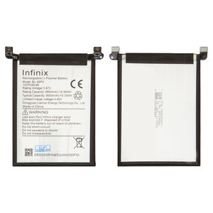 Акумулятор BL 49PX для Infinix GT 10 Pro X6739 , Zero 30 4G X6731B , Zero 30 5G X6731 , Li Polymer, 3,87 B, 5000 мАг, Original PRC 