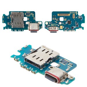 Шлейф для Samsung S931 Galaxy S25, конектора зарядки, з компонентами, Original PRC , плата зарядки, european version