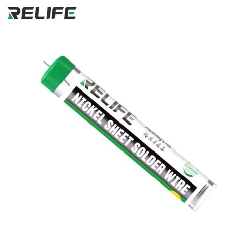 Припій RELIFE RL 444, 0,8 мм, 3 м, для паяння нікелевих пластин акумуляторів