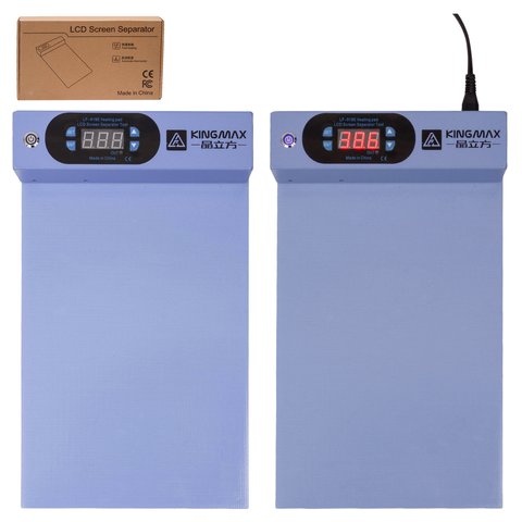 Нагревательный коврик для разборки cепаратор  Kingmax LF 918F, 210*310 мм, 0 120°C, 5V 500mAh