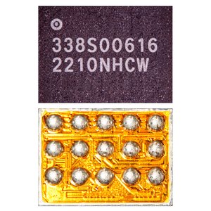 Мікросхема керування підсвіткою 338S00616 для Apple iPhone 12, iPhone 13, iPhone 14, iPhone 14 Pro Max, iPhone 15, iPhone 16