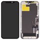 Дисплей для iPhone 12, iPhone 12 Pro, черный, с рамкой, Copy, (TFT), ZY, LTPS HD+