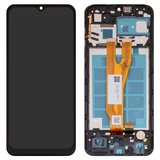 Дисплей для Samsung A032 Galaxy A03 Core, чорний, з рамкою, (Box)