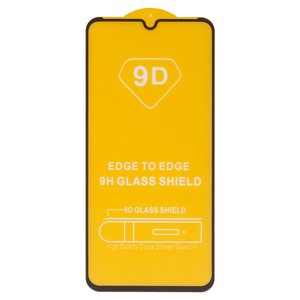 Защитное стекло для Realme XT, совместимо с чехлом, Full Glue, без упаковки , черный