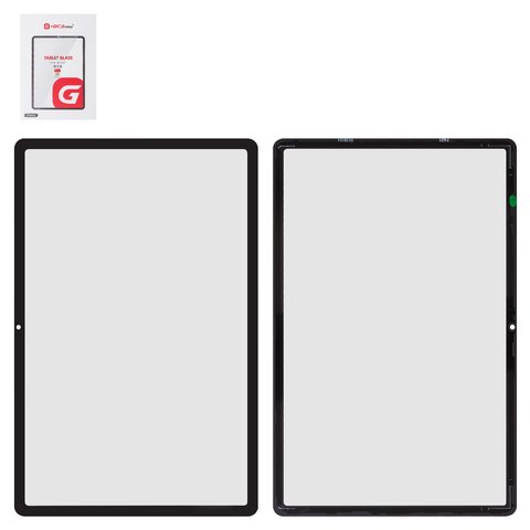 Скло корпуса G+OCA PRO для Samsung X510, X516 Galaxy Tab S9 FE, з ОСА плівкою, чорне