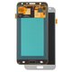 Pantalla LCD puede usarse con Samsung J701 Galaxy J7 Neo, plateado, sin marco, High Copy, (OLED)
