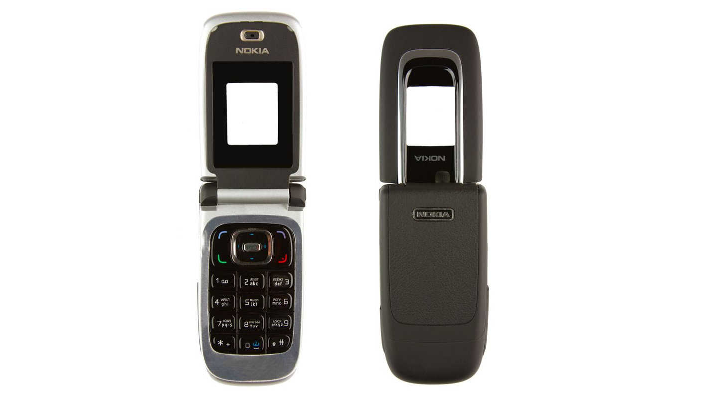 Корпус для Nokia 6131, High Copy, черный, с разборки, с клавиатурой