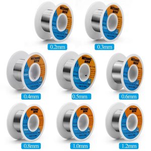 Estaño Mechanic HX T100, Sn 63% , Pb 37%, flux 1 3%, 0,5 mm, 55 g