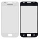 Housing Glass compatible with Samsung I9000 Galaxy S, (white)