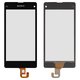 Touchscreen compatible with Sony D5503 Xperia Z1 Compact Mini, (black, 4,3")