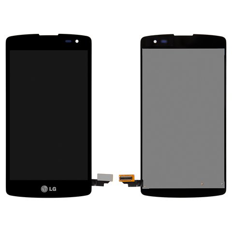 Pantalla LCD puede usarse con LG D290 L Fino, D295 L Fino Dual, negro, sin marco, Original PRC 
