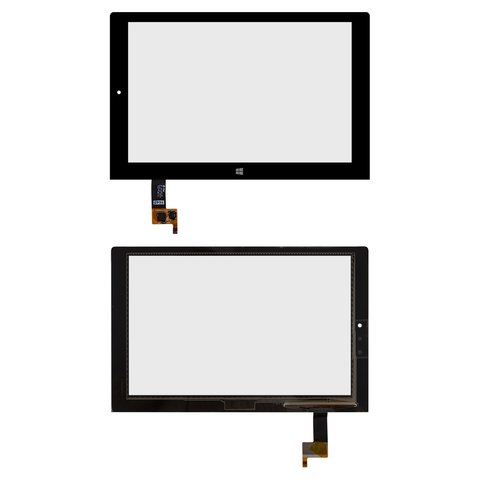 Touchscreen compatible with Lenovo Yoga Tablet 2 1051 LTE, black 