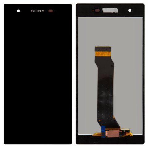 LCD compatible with Sony C6916 Xperia Z1s, black, without frame, High Copy 