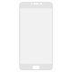 Tempered Glass Screen Protector All Spares compatible with Meizu M3 Note, (0,26 mm 9H, Full Screen, compatible with case, white, This glass covers the screen completely.)