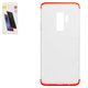 Case Baseus compatible with Samsung G965 Galaxy S9 Plus, (red, transparent, silicone) #WISAS9P-YJ09