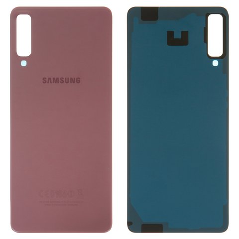 Panel trasero de carcasa puede usarse con Samsung A750 Galaxy A7 2018 , rosada