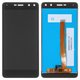 LCD compatible with Huawei Y5 (2017), Y5 III, (black, without frame, High Copy, MYA-U29/MYA-L02/MYA-L22)