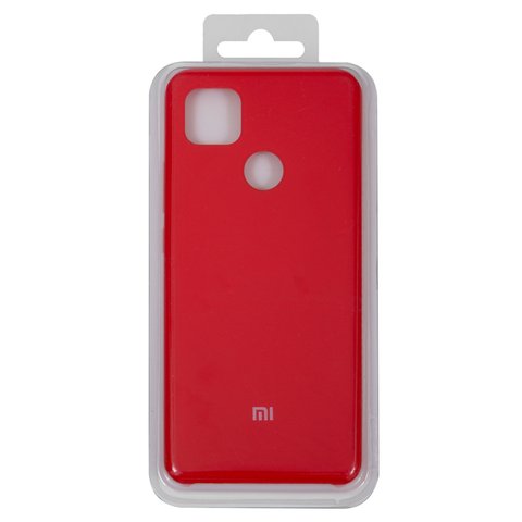 Funda puede usarse con Xiaomi Redmi 9C, rojo, Original Soft Case, silicona, red 14 , M2006C3MG, M2006C3MT