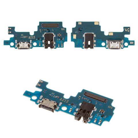 Flat Cable compatible with Samsung A217 Galaxy A21s, charge connector, Original PRC , charging board 