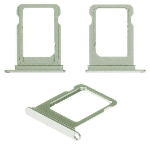 SIM Card Holder compatible with iPhone 12 mini, green, single SIM 
