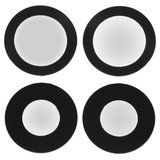 Vidrio de cámara puede usarse con iPhone 12, iPhone 12 mini, negro, sin marco, juego de 2 uds.