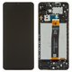 Дисплей для Samsung A127 Galaxy A12 Nacho, черный, с рамкой, Original (PRC), BV065WBM-L0A-8K02_R1.2