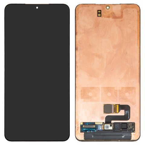 LCD compatible with Samsung G996 Galaxy S21 Plus 5G, black, without frame, original change glass 