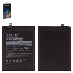Battery Deji BP42 compatible with Xiaomi Mi 11 Lite, Li ion, 3.87 V, 4250 mAh 