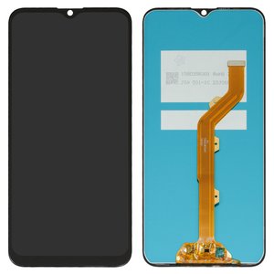 Pantalla LCD puede usarse con Tecno Camon 12, Spark 4, negro, sin marco, High Copy, 1540387041 2365D50 02