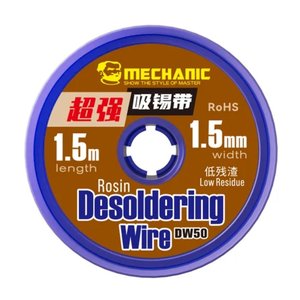 Лента оплетка Mechanic DW50 1515, Ш  1,5 мм, Д  1,5 м