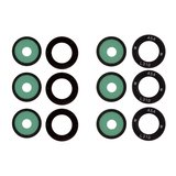 Camera Lens compatible with Samsung A057 Galaxy A05s, A546 Galaxy A54 5G, (black, without frame, set 3 pcs.)