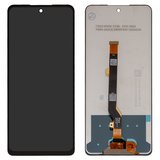 LCD compatible with Tecno Spark 20 Pro (KJ6); Infinix Hot 40 (X6836), Hot 40 Pro (X6837), (black, without frame, Original (PRC), TXDI680QBQPX)