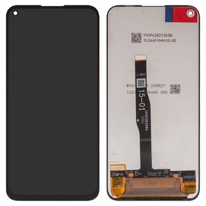 Pantalla LCD puede usarse con Huawei Nova 5i, Nova 6 SE, Nova 7i, P20 Lite 2019 , P40 Lite, negro, sin marco, Box JNY L21A JNY L01A JNY L21B JNY L22A JNY L02A JNY L22B GLK LX1 GLK LX1U GLK LX2 GLK LX3 GLK AL00