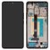 LCD compatible with Xiaomi Poco F6, black, with frame, Original PRC , 24069PC21G, 24069PC21I 
