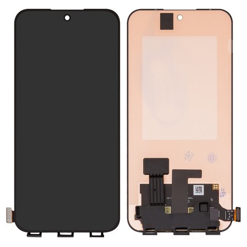 LCD compatible with Oppo Reno 14 5G, Reno13 5G, black, without frame, Original PRC , CPH2689, PKM110 