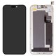 Pantalla LCD puede usarse con iPhone 17 Pro Max, negro, con marco, HC, (OLED), GX OEM hard