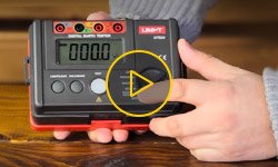 Видеообзор-распаковка измерителя сопротивления заземления UNI-T UT522