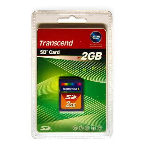 Transcend SD card 2 GB