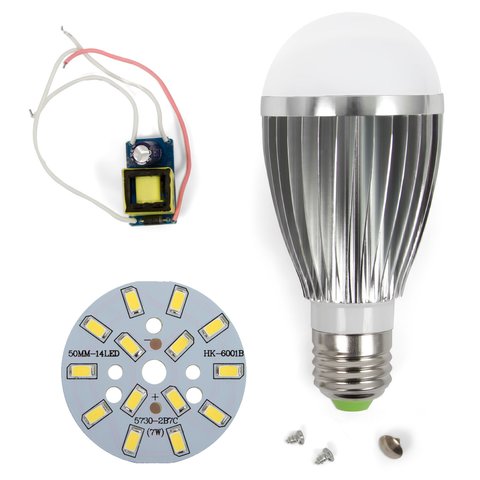 LED Light Bulb DIY Kit SQ Q03 5730 E27 7 W – cold white