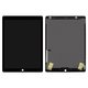 LCD compatible with Apple iPad Pro 12.9, (black, without frame, A1584/A1652) #без шлейфа