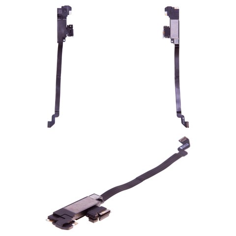 Flat Cable compatible with iPhone XR,  with proximity sensor , with speaker, with microphone, with components, PRC 